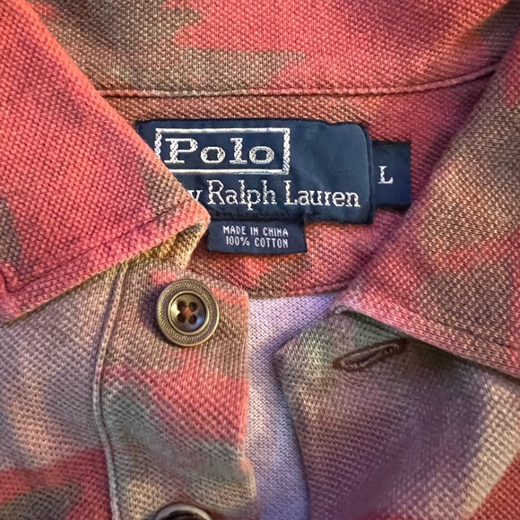 Ralph Lauren Vintage Polo Aztec Mountain Size Large - Picture 4 of 5